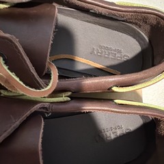 Sperry Top Siders Kids 7M With Box