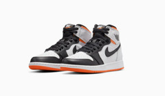 Air Jordan 1 Retro High Electro Orange Black White 575441-180 GS 6.5Y=Women’s 8
