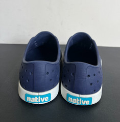 NATIVE Jefferson Kids Navy Blue Slip On Flat Water Shoes sz.C10