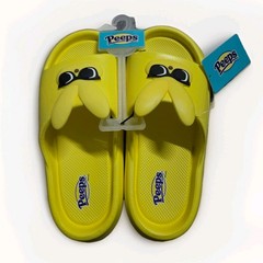 Peeps Licensed Slides – Kids SIZE 4/5 Perfect For Easter Baskets