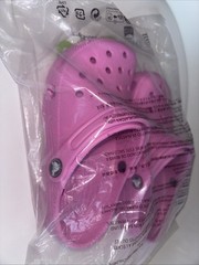 NIB NWT Crocs Light Pink 🌷 US Sz J1 Junior 1 Classic Clog