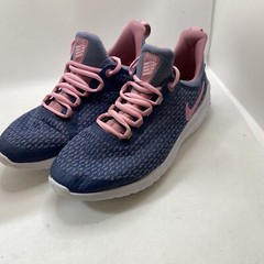 Nike Kids Renew Rival AH3474-400 Grey Pink Athletic Running Shoes Size 6.5 Y