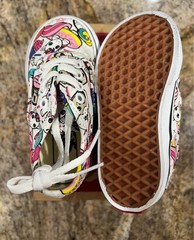 VANS Authentic Unicorn Graphic Canvas Lace-Up Low Top Sneaker Toddler US 6