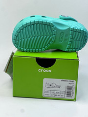 Crocs Classic Clog Toddler Clog Sandals Lagoon US 7 (EU 23-24) Slip On