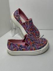 Crocs Citilane Roka Graphic Floral Print Perforated Slip On Loafer Kids Size C8