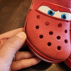 Lighting McQueen Crocs Kids Size 13c Disney Pixars Cars DO NOT LIGHT UP