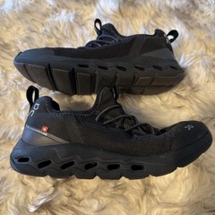 LITTLE KIDS ON CLOUDLEAP STRETCH LACE CASUAL SHOES Sneakers Size k1 Black