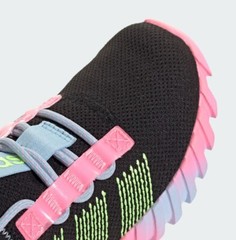 Adidas Kaptir Flow K ‚Core Black / Hi-Res Yellow / Clear Sky (JQ7348) New in Box