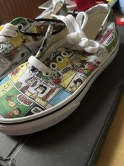 Vans Authentic x Peanuts Comics Kids Size 13 Sneakers Snoopy Charlie Brown
