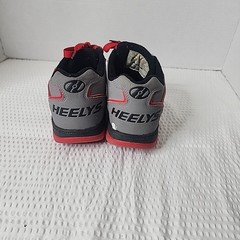 Heelys Propel 2.0 Skate Shoes Red Grey Black Size Youth 6 No Tool