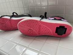 Heelys Veloz High-Top Skate Shoe – Kids Flower Purple Pink Youth Size 6