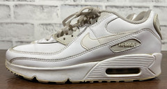 Nike Air Max 90 White Athletic Sneaker Shoes – CD6864-100 Kid’s US Size 6.5Y