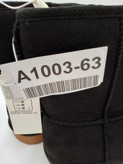 Old Navy Shearling Style Boots Kids Size 13 Black Adora Faux Fur Lined Winter