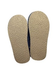 Crewcuts Blue Corduroy Slippers Slip On Size 9 Kids Faux Fur Lined