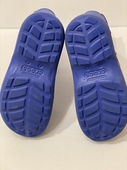 Crocs Kids Unisex Handle it Rain Boots Size J2 Blue Pull on