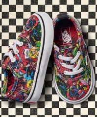 VANS Unisex Marvel Multi Toddler Sneakers 4.0 5.5 6.0 6.5