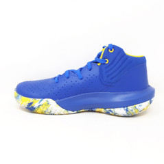 Under Armour GS Jet 21 Basketball Shoe Sneaker Big Kid Youth Size 6 Golden State