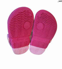 CROCS Forever Kids Clogs Slip on Summer Water Shoes Pink Size C4