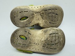 Crocs Literide 360 Clogs Kids Black Green Slip-On Breathable Comfort – C 13