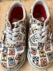 Where’s Waldo Vans Toddler 7.5