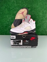Size 6Y (GS) – Jordan 5 Retro 2020 Mid Fire Red