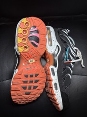 Nike Air Max Plus TN GS CD0609-014 Black / White Size 6.5Y Womens 8