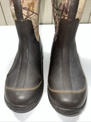 Muck Realtree Hale Boots Kid’s Brown Pull On Waterproof Round Toe Sz 3