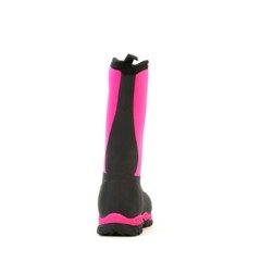 Muck Kid’s Rugged II Boot – Black/Pink
