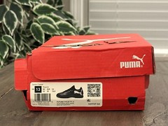 Puma Junior US 13 Future 7 Play TT Jr Style Black # 107737-02 *Damaged Box