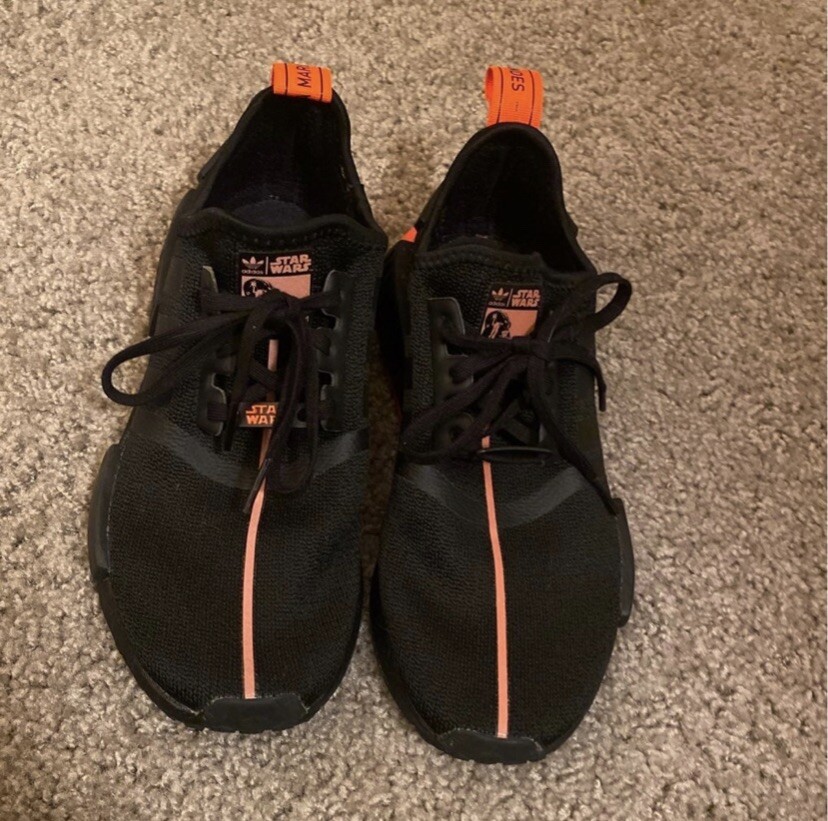 Adidas NMD R1 x Star Wars Darth Vader Size 5Y Rare