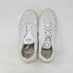 Nike Air Max Plus TN White Athletic Comfort Shoes CW70044-100 Youth Size 6.5