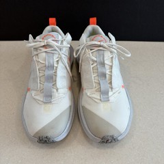Nike Crater Impact DB3551-100 White Volt Orange Men/Women Size 7Y (Women 8.5)
