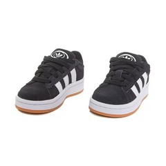 Adidas Campus 00 Elastic Core Black-Toddler Shoes_BLACK/WHITE/GUM JI4335-SIZE 9