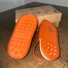 Mini Melissa Toddler Orange Pink Sandal size 10