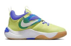 Nike Team Hustle D11 SE Luminous Green Ultramarine Big Kids Youth Sz 2