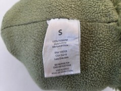 GUC Little Kid’s Size Small LAZY ONE Green Animal Dinosaur Monster Slippers