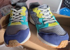 Merrel multi-color hiking athletic shoes big kids size 5.5 brand new in box