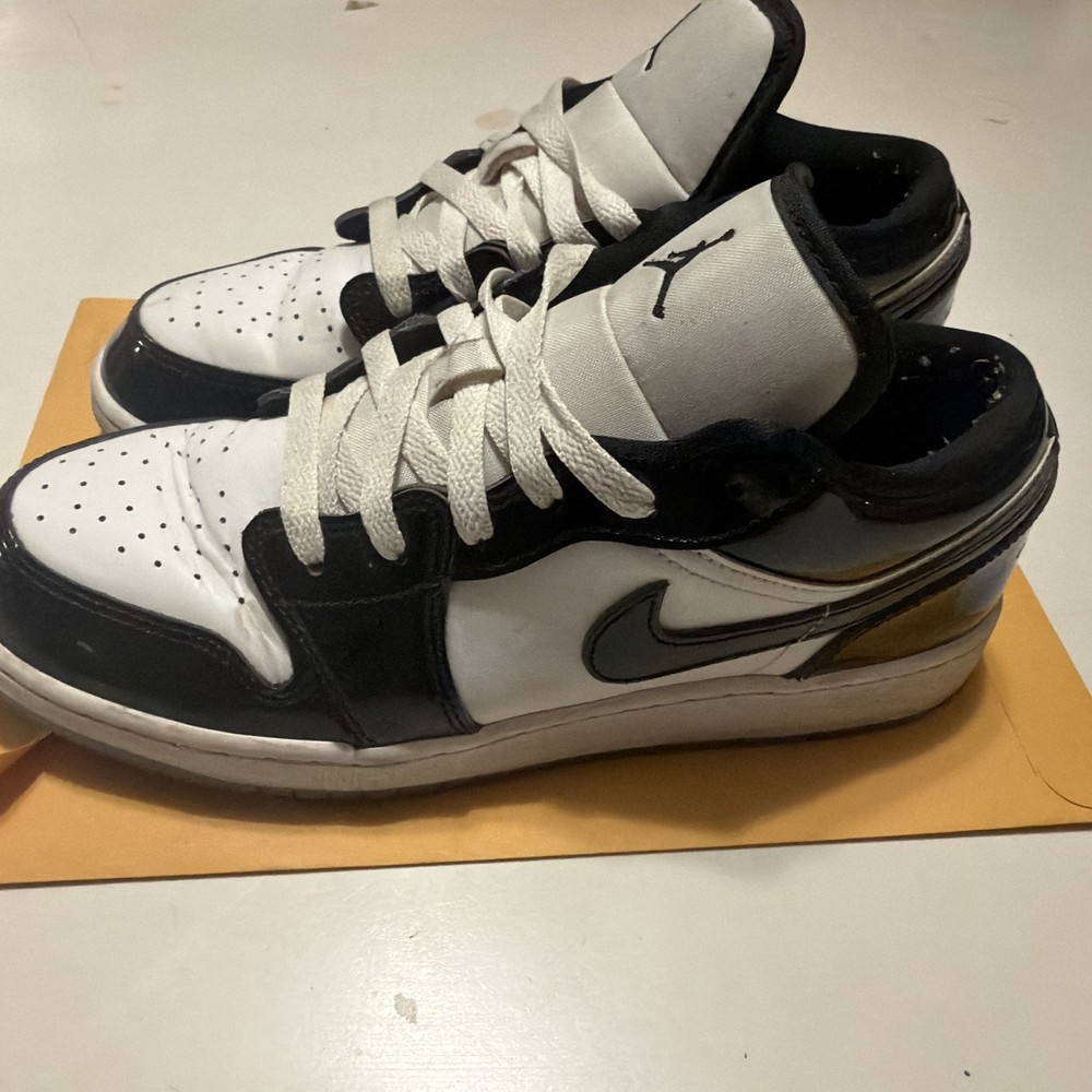 Nike Air Jordan 1 Low SE Concord White/Black DV1333-100 GS Size 6.5Y low top