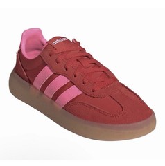 Adidas Barreda Decode J New Red/Pink Suede Sneakers Kids US 4 JR0759