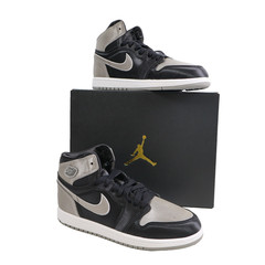 Nike Air Jordan 1 Retro High OG Satin Shadow Black Grey FD5304-010, Size 3Y