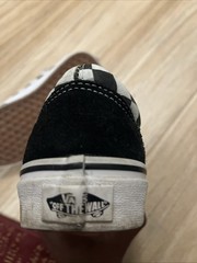Vans Old Skool Checkered Black/white Low Skate Women Size 5.5
