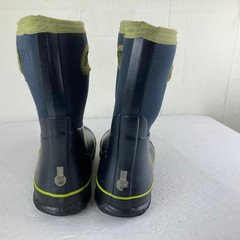 Bogs Waterproof Boots Kids Boy Blue Lime Green Insulated Rain Snow Winter Mud