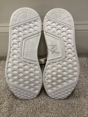 Adidas NMD R1 Refined J Primeblue Cloud White Grade School Size 7 *TRIED ON