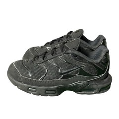 Nike Air Max Plus TN Triple Black Suede DR7996-001 Toddler Baby Size 10C