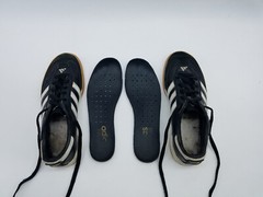 Adidas Samba Millenium Junior Kid’s Size 2.5 Soccer Shoes Black White *See desc