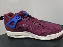 Jordan Spizike Low GS 4Y Sneakers Bordeaux/Hyper Royal- Sail New In Box