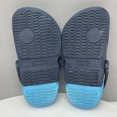 Crocs Shoes Kids 7 Toddler Electro Clogs Navy Blue Slip On 10400
