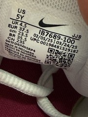 Nike P-6000 White Size 5