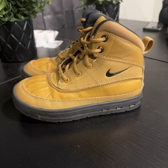 Nike ACG Kids 13c Woodside 2 High Wheat/Black Weather Boots 524872-703