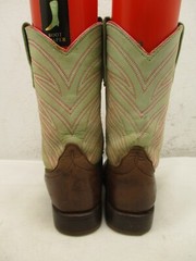 ANDERSON BEAN BOOTS Brown Square Toe Boots Youth Kids size 11 Style 7089